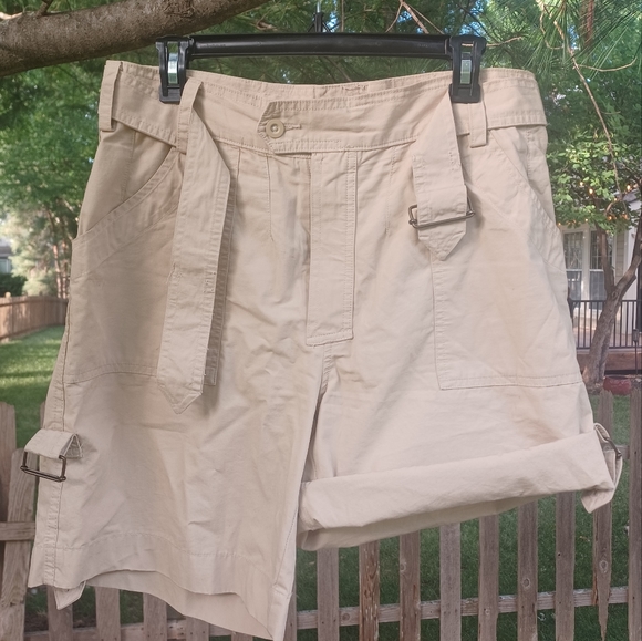 RALPH LAUREN SPORT ADJUSTABLE COTTON TAN SHORTS SIZE 8 - Picture 13 of 16